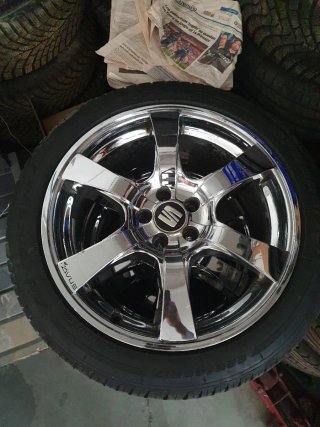 Llantas de cromado  original seat leon FR