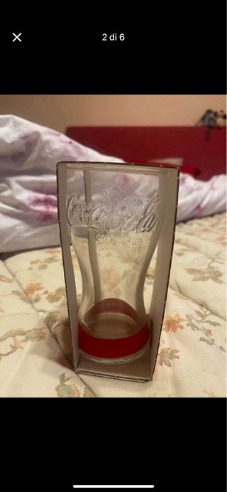 Bicchiere Coca Cola Euro 2012 McDonald's