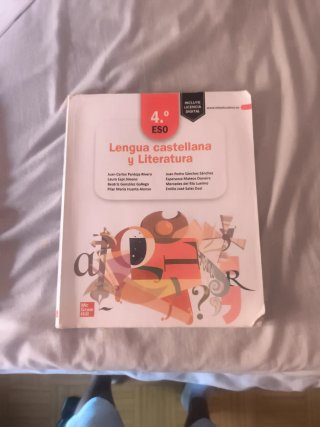 Lengua castellana y Literatura 4o ESO