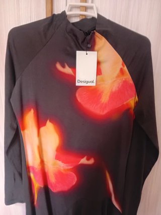 Vestido Desigual floral M