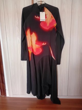 Vestido Desigual floral M