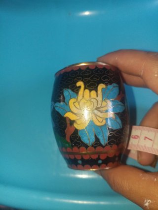 Jarrón decorativo cloisonné