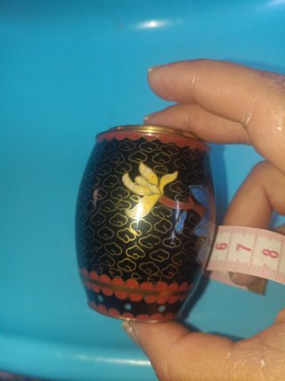 Jarrón decorativo cloisonné