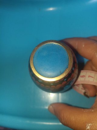 Jarrón decorativo cloisonné