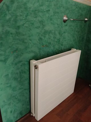 Radiador blanco moderno