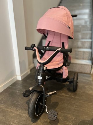 Triciclo Kinderkraft EasyTwist Rosa