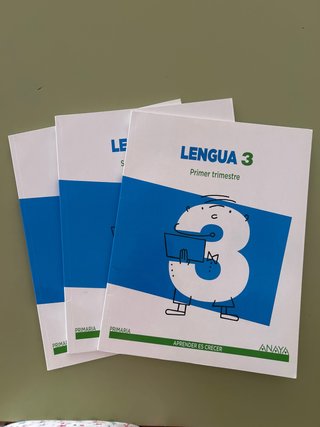 Libros lengua anaya 3 primaria NUEVOS