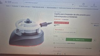 Cepillo para hidrolimpiadora