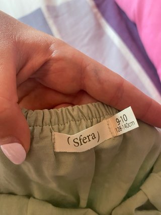 Vestido verde corto talla 9/10