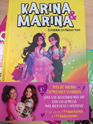 LOTE 8 libros KARINA Y MARINA