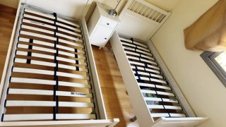 2 Camas Individuales Madera Maciza