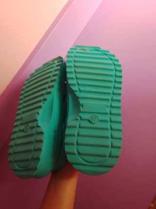 Crocs verde azulado unisex
