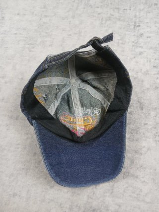 Cappello Denim Y2K Cyber Grunge Vintage