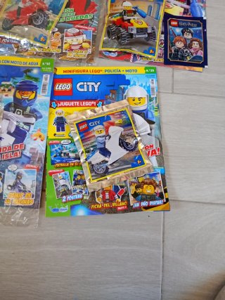 Lote 5 Revistas LEGO City