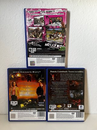 🇮🇨Pack 3 Juegos PS2 Tony Hawk ORIGINALES PAL ESP