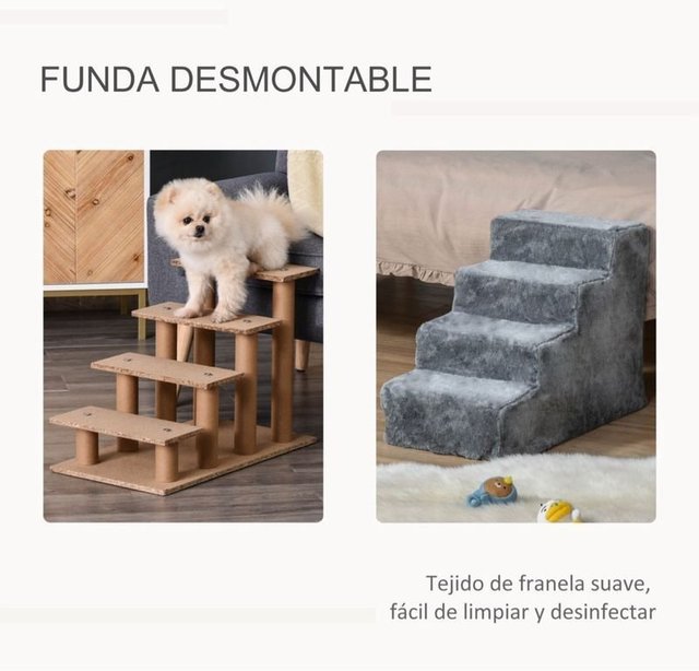 Escalera para Perros de 4 Peldaños