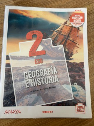 Geografía e historia, 2 ESO