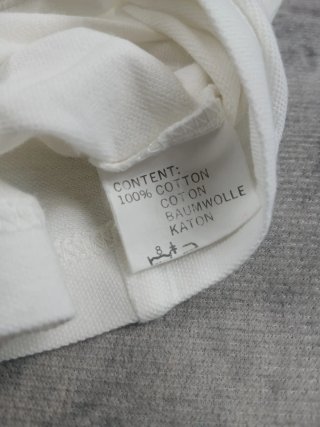 Polo Lotto Vintage Anni 90 Bianco Boxy Cropped