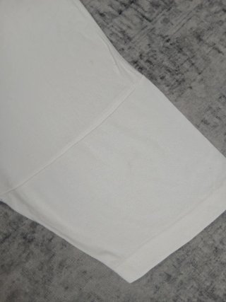 Polo Lotto Vintage Anni 90 Bianco Boxy Cropped