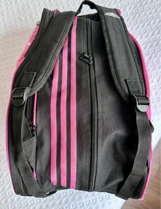 Paletero Adidas rosa y negro