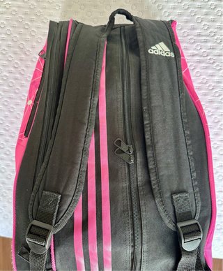 Paletero Adidas rosa y negro