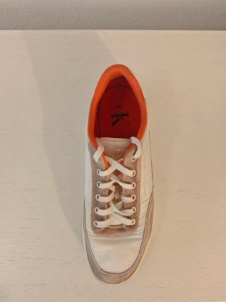 Zapatillas Calvin Klein Blancas y Naranja