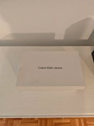 Zapatillas Calvin Klein Blancas y Naranja