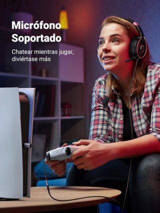 UGREEN Adaptador de Audio USB a Jack 3.5mm