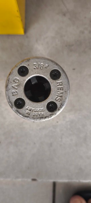 Roscadora eléctrica para tubos 3/8-2