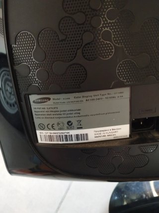 Monitor TV Samsung 19 Negro