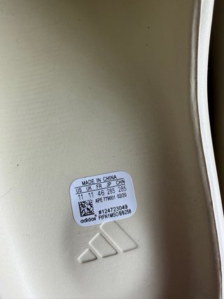 Chanclas Adidas Yeezy Beige Talla 46