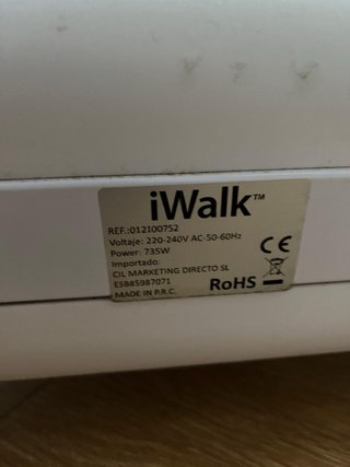 Cinta de andar iWalk plegable