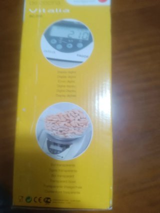 Báscula digital de cocina Vitalia Fagor