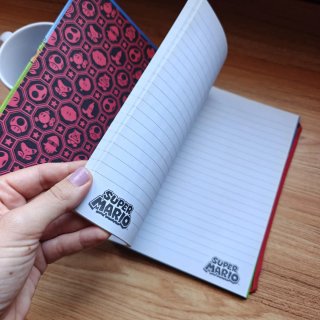 Kit Super Mario: Taza, Libreta y Posavasos