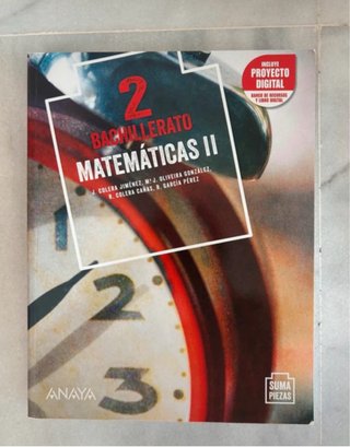 Matemáticas II. 2 Bachillerato
