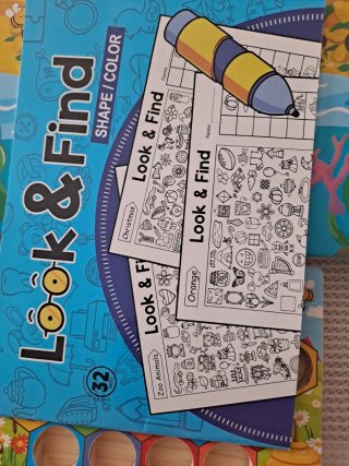 Juego Montessori Contar y Buscar Niños