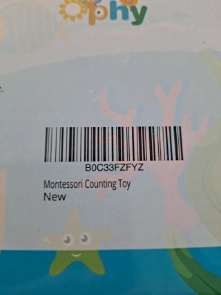 Juego Montessori Contar y Buscar Niños