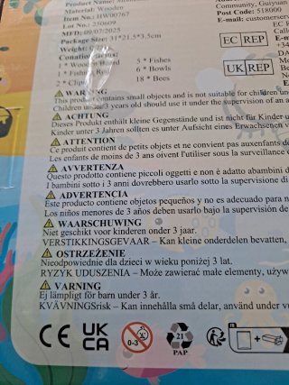 Juego Montessori Contar y Buscar Niños