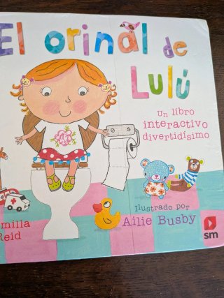 2 libros ¡Voy al baño sola! y el orinal de Lulú