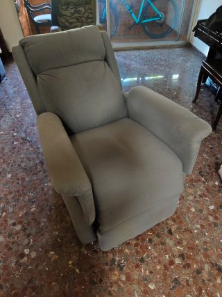 Sillón reclinable eléctrico