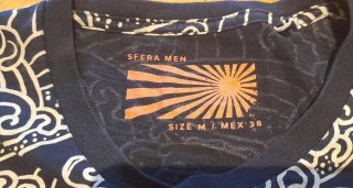 Camiseta Sfera Men Olas Japonesas Talla M