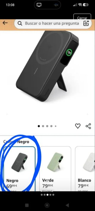 Batería Externa portátil