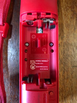 Wiimote Wii rosso motion plus integrato wii remote