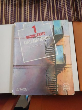 Matemáticas I. 1 Bachillerato
