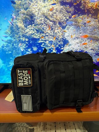 Mochila Táctica Militar 50L Negra Trekking