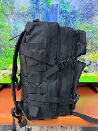 Mochila Táctica Militar 50L Negra Trekking