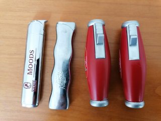 Accendini collezione (da 0,5€, in base alla quantità)