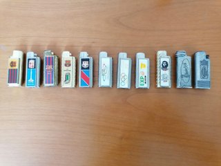Accendini collezione (da 0,5€, in base alla quantità)