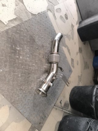 Downpipe Acero Inoxidable