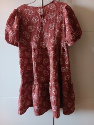Vestido niña Zara estampado